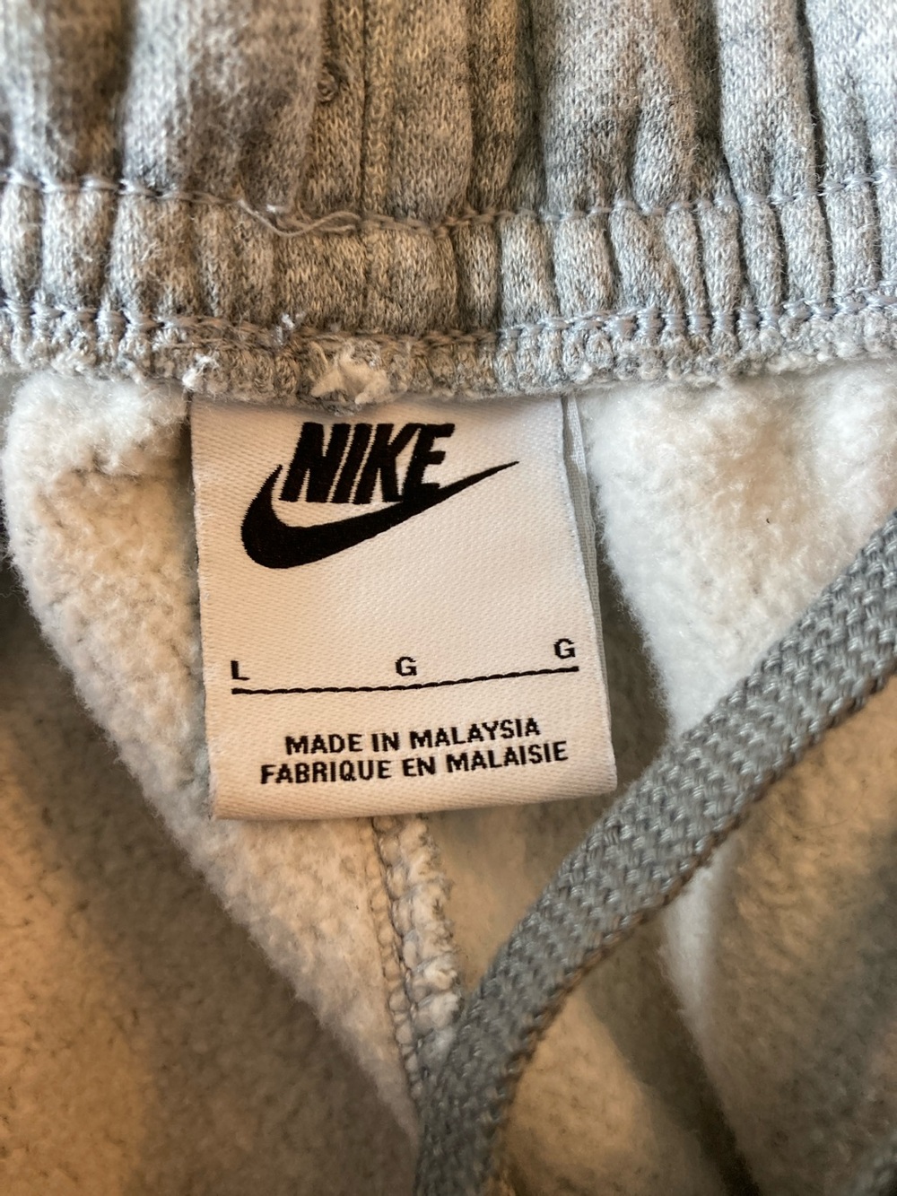 Nike Gray Baseball Logo Sweat Joggers Men Size Large - Picture 10 of 14